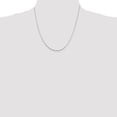 thumbnail image 5 of White Sterling Silver chain Snake 20 in 0.85 mm 0.85mm Round, 5 of 5