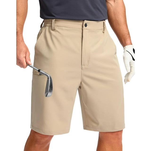 Pantalones cortos G Gradual para hombre, casuales, ligeros, de secado rápido, color caqui