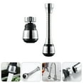thumbnail image 3 of Shisuyan 2pcs Kitchen Faucet Aerator Water Saving Faucet Sprayer Kitchen Faucet Head Extension, 3 of 8