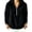 Black, variant on Women's Half Zip Up Hoodies Waffle Knit Long Sleeve Sweatshirt Tops | Essentials Hoodie, Early Fall Fashion Clothes 2026, Oversized Hooded Tops, Jacket Coat for Women