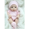 thumbnail image 2 of 2Pcs Romper Calcetines Sombrero Set Ajuste 10-11in. Muñeca recién nacida renacida, 2 of 9