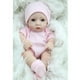 thumbnail image 2 of 2Pcs Romper Calcetines Sombrero Set Ajuste 10-11in. Muñeca recién nacida renacida, 2 of 9
