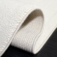thumbnail image 5 of SAFAVIEH River Randa Solid Polyester Area Rug, Ivory, 8' x 10', 5 of 8