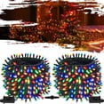 thumbnail image 1 of Luces navideñas OZS 400 LED, 50 m, resistentes al agua, 8 modos, multicolor, 1 of 8