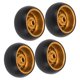 thumbnail image 5 of Neumáticos de deriva de repuesto RC, 4 PCS RC Drift RC Drift Tire Aleación de aluminio RC Drift Tire Rendimiento probado, 5 of 8