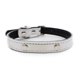 thumbnail image 1 of Collar de cuero para mascotas con letras láser, collar antipérdida para perros y gatos, collar de cuero en contraste para gatos, 1 of 6