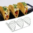 thumbnail image 3 of Soporte Para Tacos Soporte Para Tacos Duros O Blandos Grado Alimenticio Para Fiesta Barbacoa Hogar Capacidad Para 3 Sunnimix Soporte de taco, 3 of 8