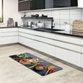 thumbnail image 6 of Decorative Kitchen Runner Rug, Non-Slip Backing, Machine Washable Floor Mat with Fresh Herbs and Spices Design, Durable, Easy To Clean, Comfortable Standing Mat For Home and Kitchen Decor, 6 of 8