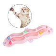 thumbnail image 3 of Juguete de La Diversión Del Entrenamiento Del Gato de Del Disco de Del de La Bola Y de Del Gato Del Animal Domést Rosado Sunnimix pelota interactiva de juguetes para gatos, 3 of 6