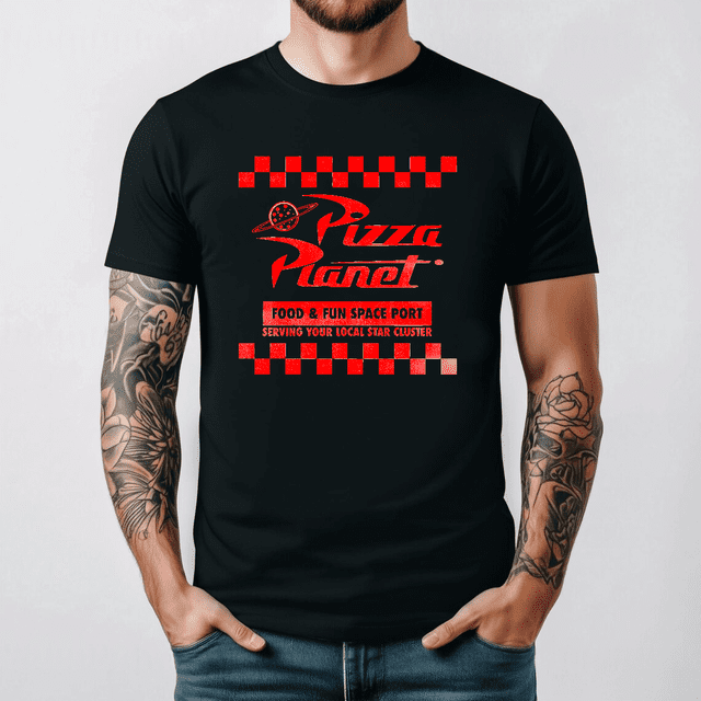 Men's Toy Story Pizza Planet Uniform T-Shirt