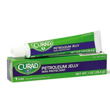 Curad Petroleum Jelly Skin Protectant 1 oz Tube, 12 Count