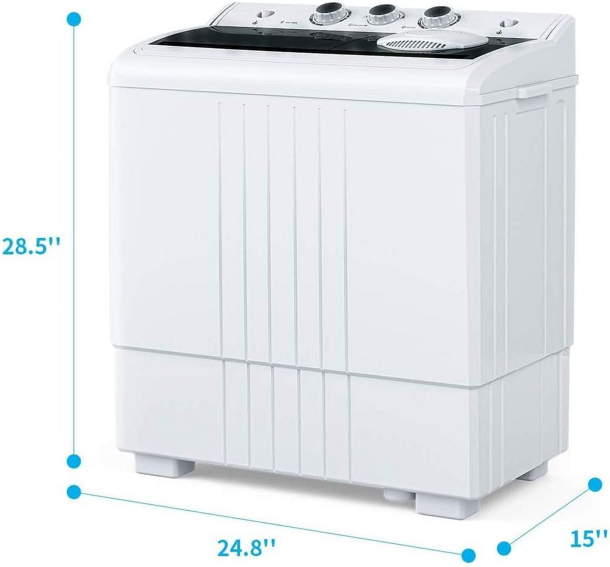 XPB36 Panda Portable Compact Washing Machine with Spinner Dryer Combo Twin  Tub for my RV, Off Grid 