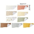 thumbnail image 5 of RYUJNDK Drooling Bibs Burp Cloths for Baby Gender Neutral Infant Pillow Solid Cartoon Burping Towel Newborns Shower, 5 of 19