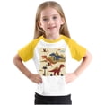 thumbnail image 4 of RXIRUCGD 2025 Vêtements d'Été pour Enfants Tout-Petits Garçons Filles Mode Mignon Col Rond Imprimé Manches Courtes Haut, 4 of 7