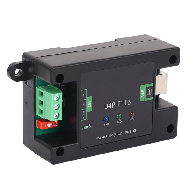 USB B To 485 Converter, FT232 SP3485 Chip USB B To 485 Serial Adapter Stable Signal Transfer Independent Isolation Circuit for Industrial Use