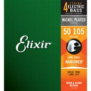 Elixir NANOWEB Nickel Bass — 14102 Medium .050 -.105