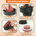 thumbnail image 2 of Hamburger Press Patty Maker with 100 Wax Papers,Burger Press,4 in 1 Non-Stick Meat Beef Veggie Hamburger Mold,Kitchen Gadgets to Make Patty for Stuffed Slider BBQ Barbecue Grilling, 2 of 9