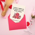 thumbnail image 4 of Tarjeta de Felicitación BENNLOOS Pulpo Divertido para el Día de San Valentín, 4 of 6