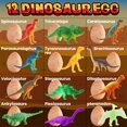 thumbnail image 2 of Kit de excavación de huevos de dinosaurio Zippytots con 12 huevos, 3+, 2 of 8