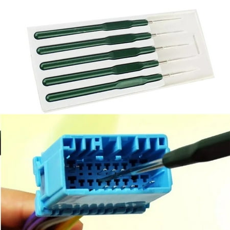 

5Pcs Car Terminal Removal Tool Kit Plug Removal Tool for Electrical Wiring Crimp
