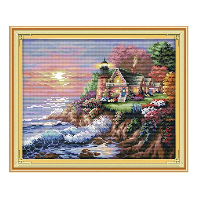 simhoa DIY Handmade Needlework Embroidery - 44 44 Ã 36cm
