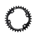 thumbnail image 1 of Toystoory ovalado resistente al desgaste, ligero BCD, de estable de aleación de aluminio para M7000 M9000 Ciclismo Negro 32T, 1 of 6