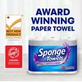 thumbnail image 4 of SpongeTowels UltraPRO Ultra Strong & Absorbent Paper Towel, Choose-A-Size® Sheets, 6 Double Rolls = 12 Regular Rolls, 4 of 6
