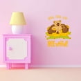 thumbnail image 3 of Holiday Gift Children You are so Bee-utiful Cute Cartoon Wall Decal Decoration Happy Teddy Bear among Honey Jars Vinyl Decal Lasts Years and Easily Removable - Size: 19 in x 23 in, 3 of 3