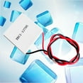thumbnail image 5 of TEC1-12705 Thermoelectric Cooler Peltier 40X40mm TEC12705 Peltier Elements Module for Cooler Radiator,1 x Thermoelectric Cooler Peltier,white, 5 of 6