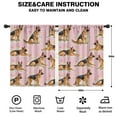 thumbnail image 2 of Blackout Kids Curtains,German Shepherd Childrens Insulated Curtains Set Of 2,Bedroom Essentials,Toddler Room Decor 42x54in(106x137cm), 2 of 4