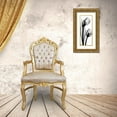 thumbnail image 3 of Koetsier, Albert 8x14 Gold Ornate Wood Framed with Double Matting Museum Art Print Titled - Tulip in BandW2, 3 of 4