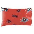 thumbnail image 4 of NBA OKC Thunder Bed in Bag Set, Queen Size, Team Colors, 100% Polyester, 5 Piece Set, 4 of 4