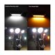 thumbnail image 3 of Luz LED protectora para barra de dirección de motocicleta, luz de intermitente para palanca de dirección de motocicleta, 3 of 5
