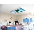 thumbnail image 6 of Octo Lights - Fluorescent Light Covers - 2x4 Flexible Ceiling Light Filters - For Classrooms and Offices - Waterfall 008, 6 of 7
