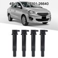 thumbnail image 2 of 4Pcs Engine Ignition Coil for hyundai Accent 06-10 for kia Rio 06-10 27301-26640, 2 of 12