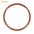 thumbnail image 2 of Silicone O-Ring 38mmx33.2mmx2.4mm VMQ Seal Rings Sealing Gasket Red 10PCS, 2 of 3
