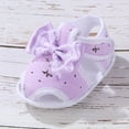 thumbnail image 4 of Weebloom Baby Boy Sandals,Soft Toddler Walkers Shoes Lace Bow Princess Shoes Sandals Comfortable 3-6 Months, 4 of 7