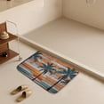 thumbnail image 7 of Beach Palm Sunset Pattern Bath Mat,Plush Bathroom Decor Mat with Non Slip Backing,Bath Rugs for Bathroom, Great for Bath, Shower, Bedroom, Kitchen, Office or Door Mats 16"x24", 7 of 7