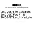 thumbnail image 2 of TEC Front Ceramic Disc Brake Pads TEC-1414 for Car 2010-2017 Ford F-150 Expedition Lincoln Navigator, 2 of 10