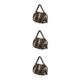 thumbnail image 3 of Wweixi Sacs de Rangement Pliables en Polyester pour Voyage Pack Intelligent Léger Imperméable Gain de Place Sac de Plage camouflage Café 3Set, 3 of 6