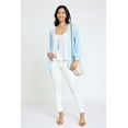 thumbnail image 5 of Spring Waffle Knit Open Cardigan with Pockets | 6 Colors | S-3X, 5 of 27