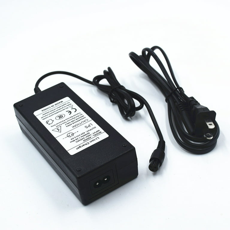 42V 2A Charger 3 Prong Fast Smart for 36V Pocket Mod, Sports Mod,Dirt Quad  Scooter Electric Scooter Lithium Battery Charger