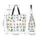 thumbnail image 5 of Disketp Hello Summer Cat Bolsa Tote Estampada para Mujer, Bolso de Hombro y de Mano para Compras y Viajes, 5 of 8