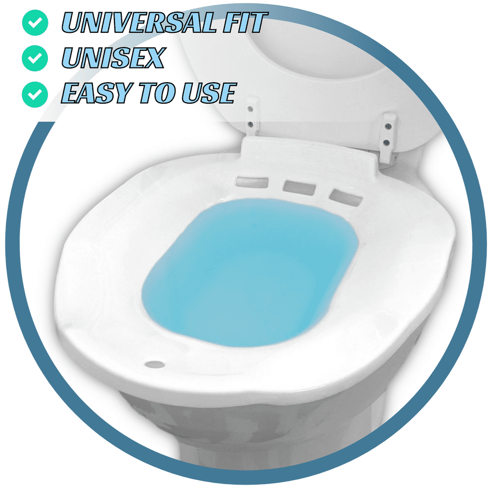 Fivona Sitz Bath Tub for Toilet Perineal Soaking and Steaming Seat