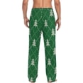 thumbnail image 2 of GZHJMY Christmas Tree Pajama Pants for Men, Lounge Pants Lightweight Men Pajama Bottoms with Drawstring Pockets, Christmas New Year Birthday Gifts, Medium, 2 of 6