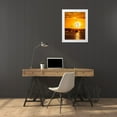 thumbnail image 3 of PHBurchett  25x32 White Modern Wood Framed Museum Art Print Titled - Water and Land II, 3 of 4