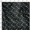 thumbnail image 3 of Soimoi Black Rayon Fabric Moon & Stars Galaxy Print Fabric by Yard 42 Inch Wide, 3 of 6