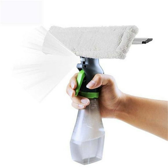 TIMIFIS Car Cleaning 3 in 1 Window Cleaner Spray Bottle Wiper Squeegee Microfibre Cloth Pad Kit - Spring/Summer Savings Clearance