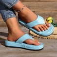 thumbnail image 3 of Wdhugt Patterned Wraparound Wedge Sandals For Women Casual Comfortable Adjustable Strap Outdoor Walking Footwear Pu Material Size 9.5 Us, 3 of 9
