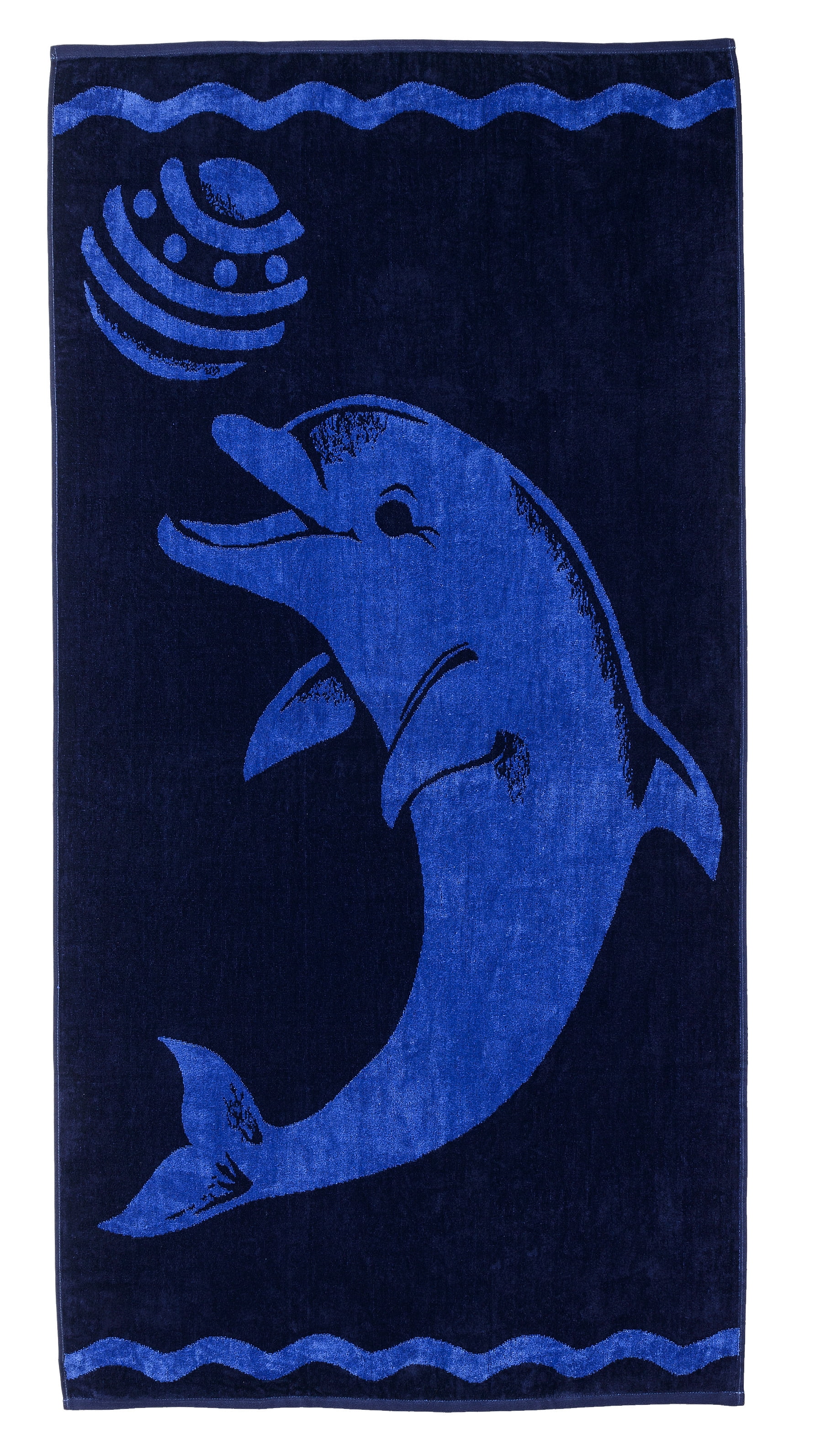 Dolphin Dawhud Direct Dean Russo Cotton Beach Towel